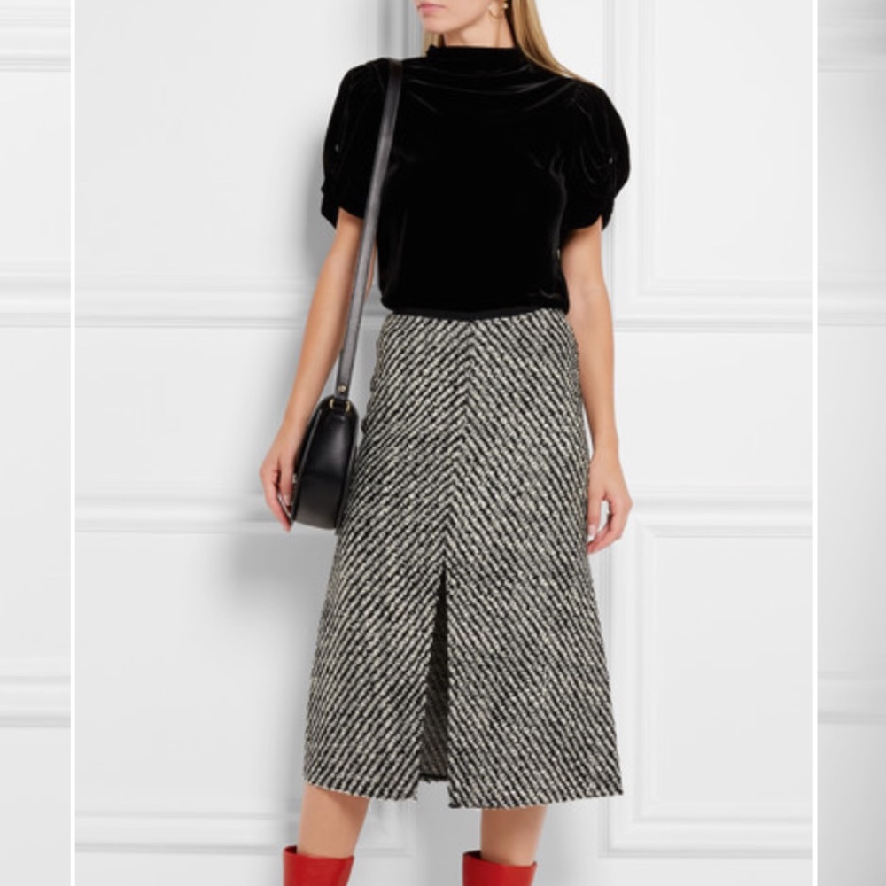 Isabel Marant Inko tweed skirt